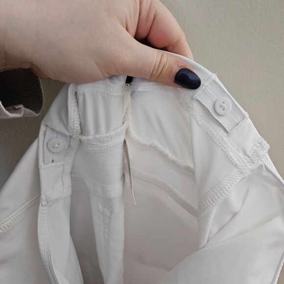 J.Crew Jeans White Denim Maternity Signature Stretch Casual Neutral Size 29 - Picture 9 of 11